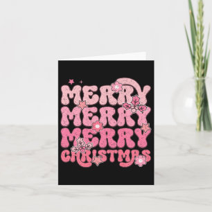 Carte Joyeux Joyeux Joyeux Noël Festivité