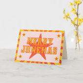 Carte Joyeux Junemas (Fleur jaune)
