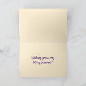 Carte Joyeux Junemas colorée (Intérieur)