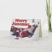 Carte Joyeux Junemas Père Noël (Devant)