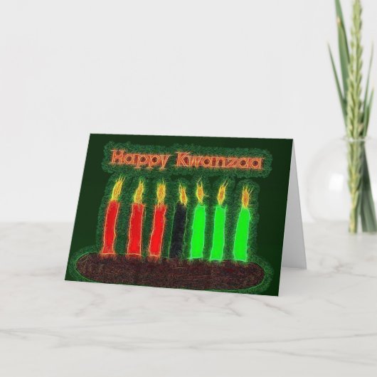 Carte Joyeux Kwanzaa (Devant)