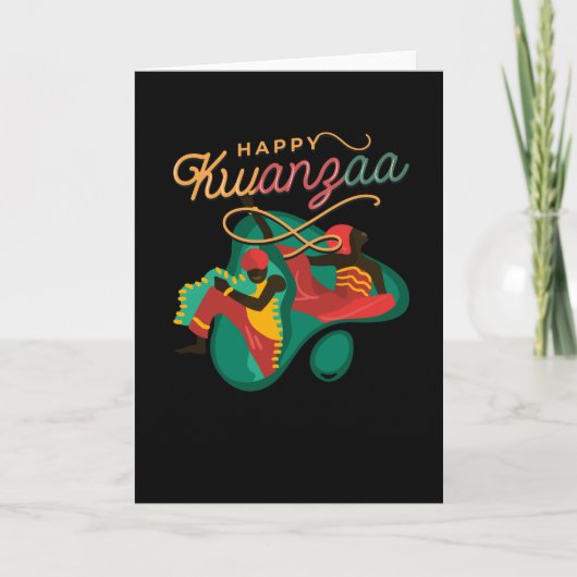 Carte Joyeux Kwanzaa (Devant)