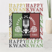 Carte Joyeux Kwanzaa (Devant)
