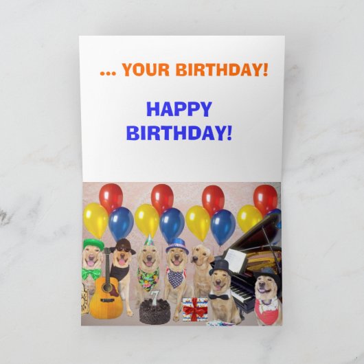 Carte Joyeux Lab Anniversaire (Intérieur)