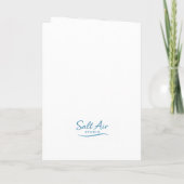 Carte Joyeux lapins de Pâques (Dos)