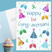 Carte Joyeux Lung-aversaire sur mesure 