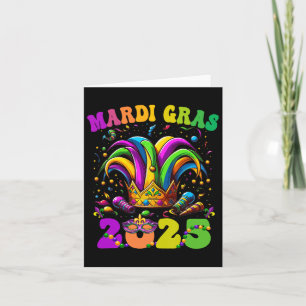 Carte Joyeux Mardi Gras Carnaval Mardi Gras 2025 Jester