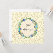 Carte Joyeux milieu de l'été (Devant/Arrière en situation)