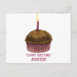 Carte Joyeux Muffin d'anniversaire<br><div class="desc">Oeuvre originale de Thedustyphoenix.</div>