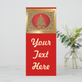 Carte Joyeux Noël (Debout devant)