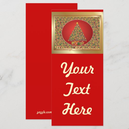 Carte Joyeux Noël (Devant / Derrière)