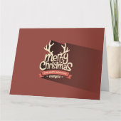 Carte Joyeux Noël (Devant)