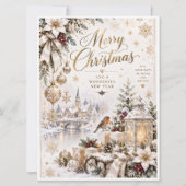 Carte Joyeux Noël (Devant)