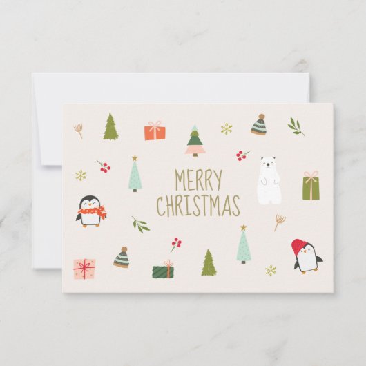 Carte Joyeux Noël (Devant)