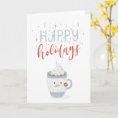 Carte Joyeux Noël (Fleur jaune)