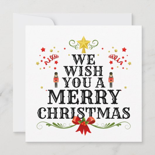 Carte Joyeux Noël (Devant)