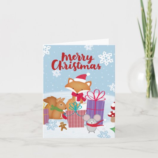 Carte Joyeux Noël (Devant)