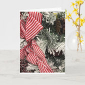 CARTE **JOYEUX NOËL** (Fleur jaune)