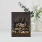 Carte Joyeux Noël (Debout devant)