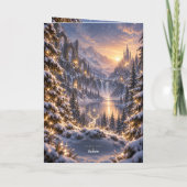 Carte Joyeux Noël (Dos)