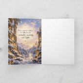 Carte Joyeux Noël (Intérieur)