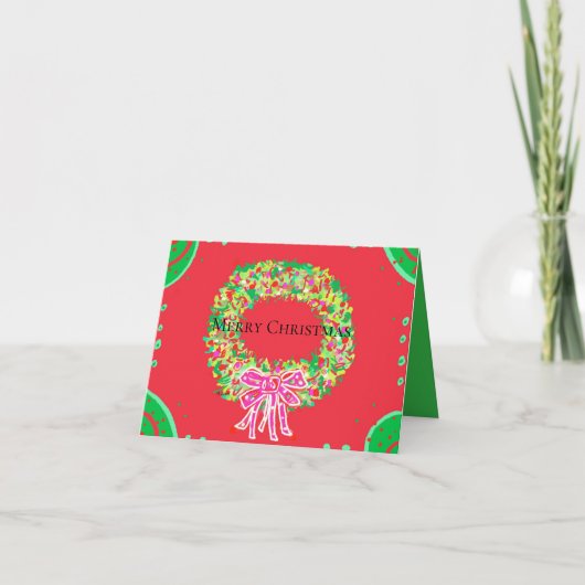 Carte Joyeux Noël (Devant)