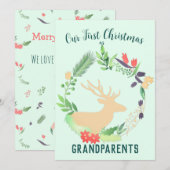 Carte Joyeux Noël (Devant / Derrière)