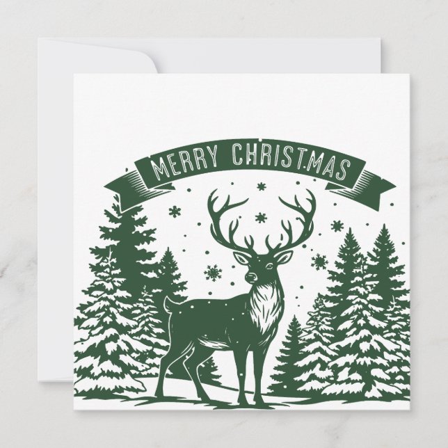 Carte Joyeux Noël (Devant)