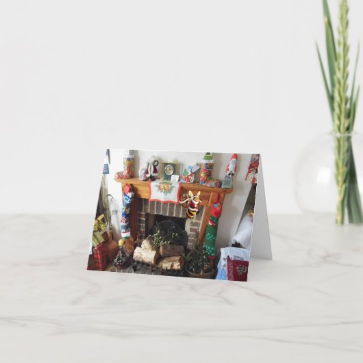 Carte Joyeux Noël. (Devant)