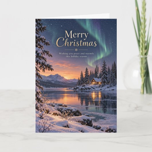Carte Joyeux Noël (Devant)