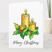 Carte Joyeux Noël (Devant)