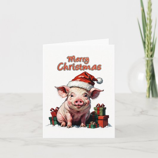 Carte joyeux noël (Devant)