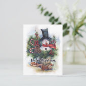 Carte Joyeux Noël (Debout devant)