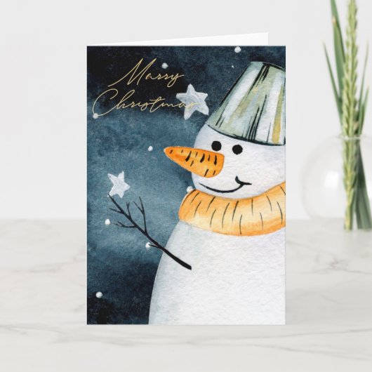 Carte Joyeux Noël (Devant)