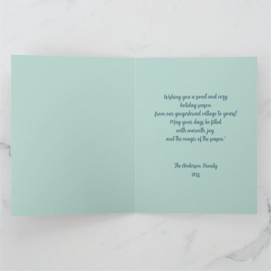 Carte Joyeux Noël (Intérieur)