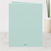 Carte Joyeux Noël (Dos)