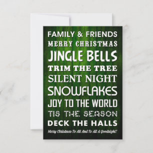CARTE JOYEUX NOËL!