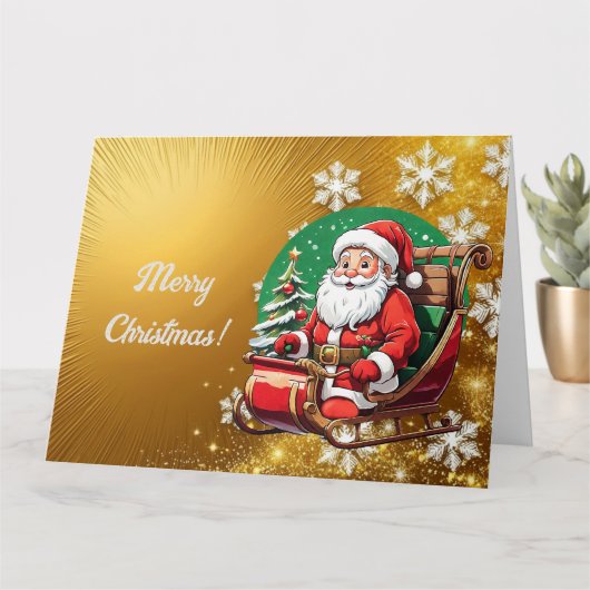 Carte Joyeux Noël ! (Petite plante)