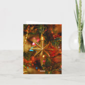 Carte Joyeux Noël (Dos)