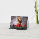 Carte Joyeux Noël. (Devant)