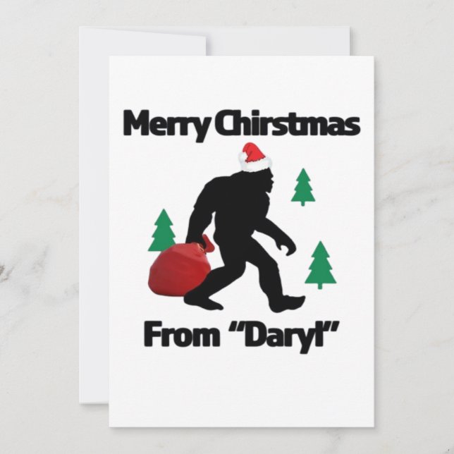 Carte Joyeux Noël (Devant)
