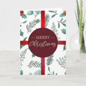 Carte Joyeux Noël (Devant)