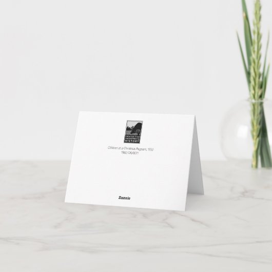 Carte Joyeux Noël 1933 (Dos)