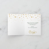 Carte Joyeux Noël 3 PHOTO Porte de voeux de vacances (Intérieur)