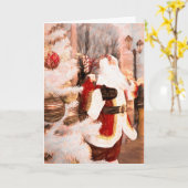 Carte Joyeux Noël à tous (Fleur jaune)