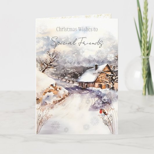 Carte Joyeux Noël à un ami très spécial Noël (Devant)