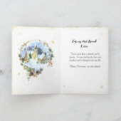 Carte Joyeux Noël à un ami très spécial Noël (Intérieur)