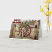 CARTE **JOYEUX NOËL** À "VOUS" (Fleur jaune)