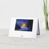 Carte Joyeux Noël allemand de Noël Personnaliser (Dos)