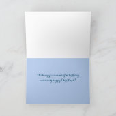 Carte Joyeux Noël Anniversaire Hellebore Flowers (Intérieur)